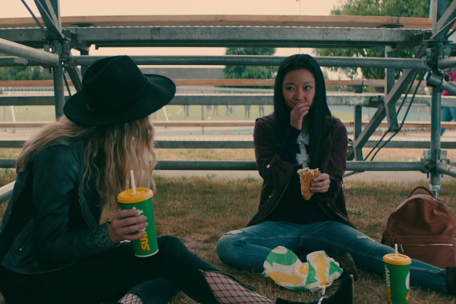 a Subway product placement in the film To All the Boys I've Loved Before
